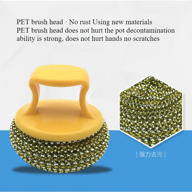 Kitchen Scrubber PET Cleaning Ball 2
