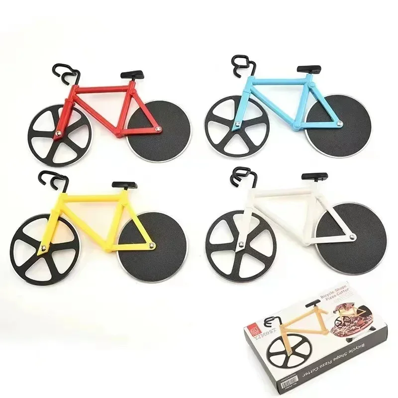 Stainless Steel Bicycle Shaped Pizza Cutter 2