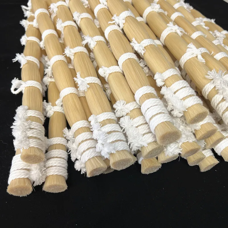 Crine Di Cavallo Per Archetto Violino - Naturale Non Sbiancato, Confezione Da 5, Lunghezza 83cm - Foto 5