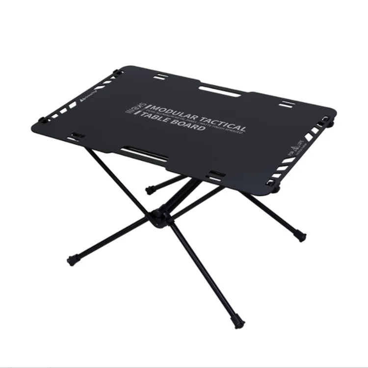 Outdoor folding table board picnic outdoor tactical table aluminum alloy camping table board multi-purpose camping board