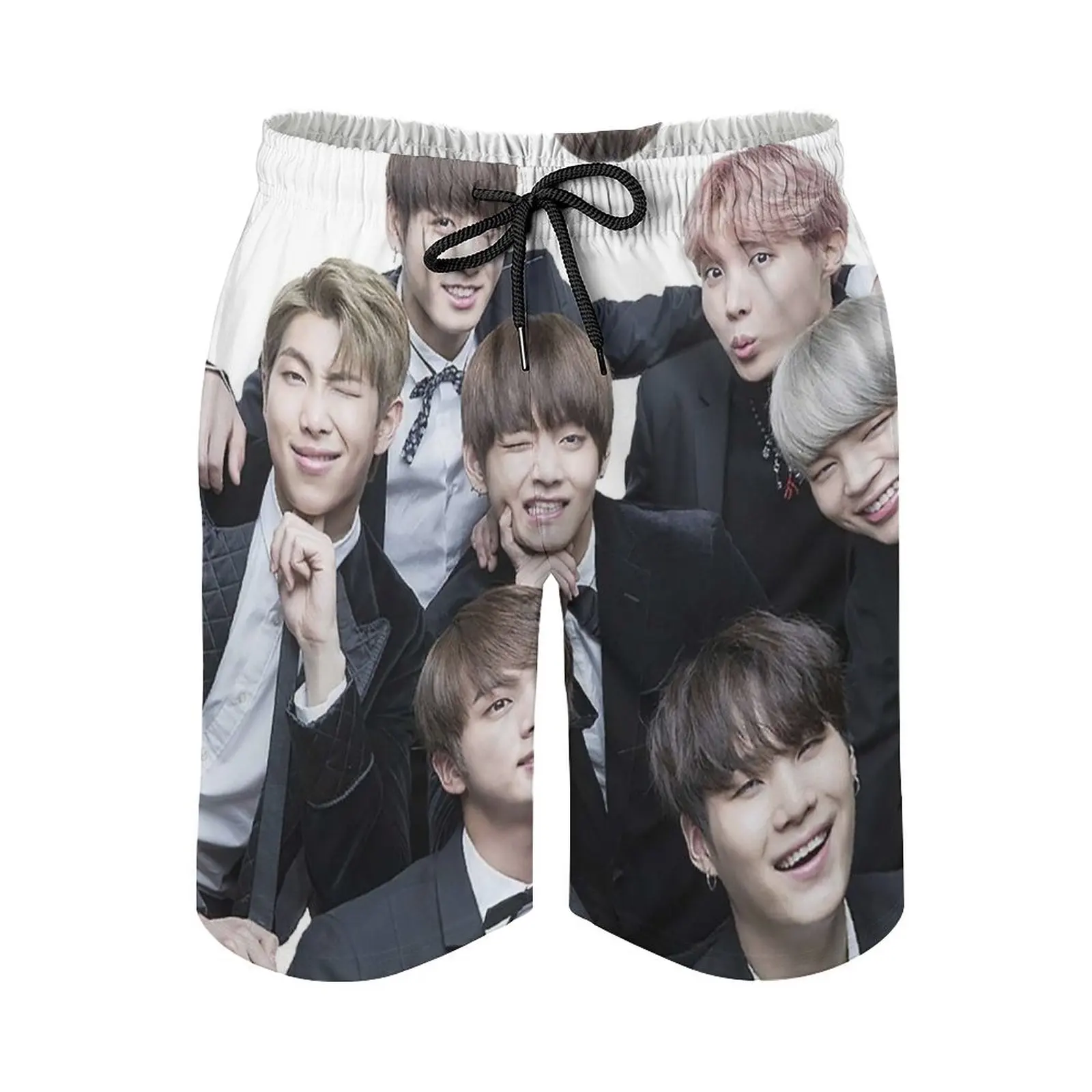 

Men's Swim Trunks Quick Dry Volley Beach Shorts With Pockets For Men's Kpop Kpop Boy Band Kpop Bands Kpop You Never Walk Alone