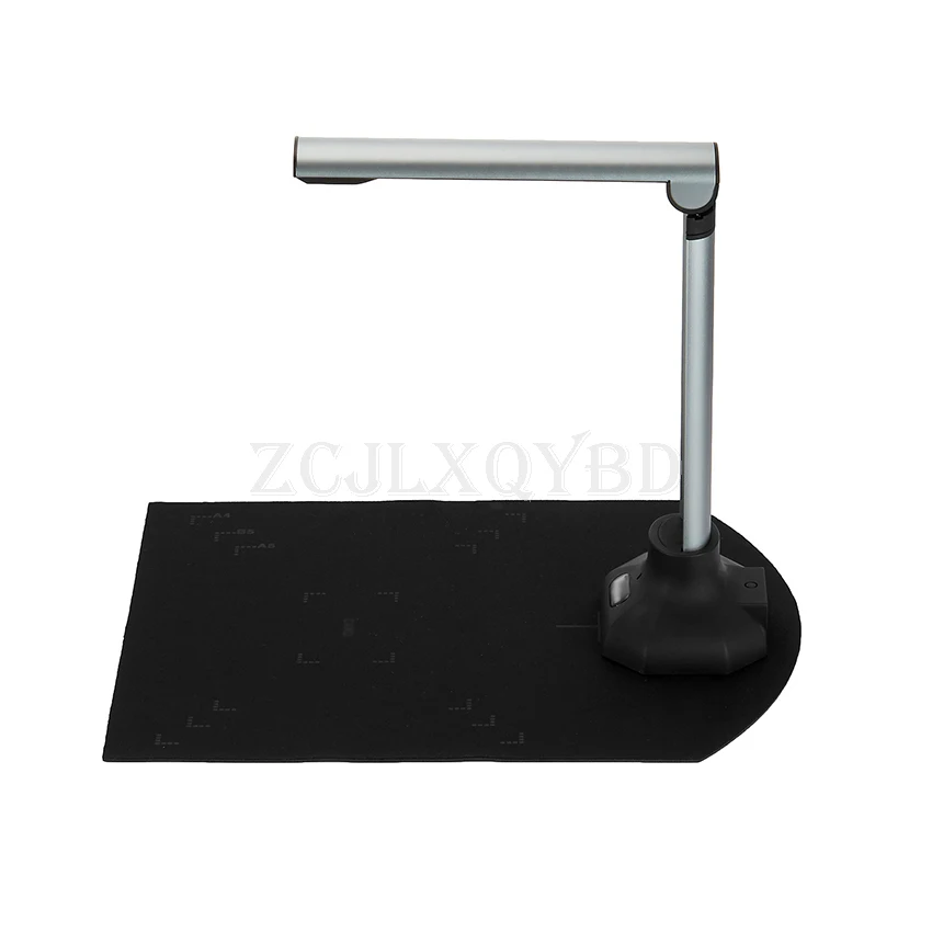 12MP USB Document Camera for Teachers Laptop A4 Size Portable Book Document Scanner with Soft Base File HD Camera
