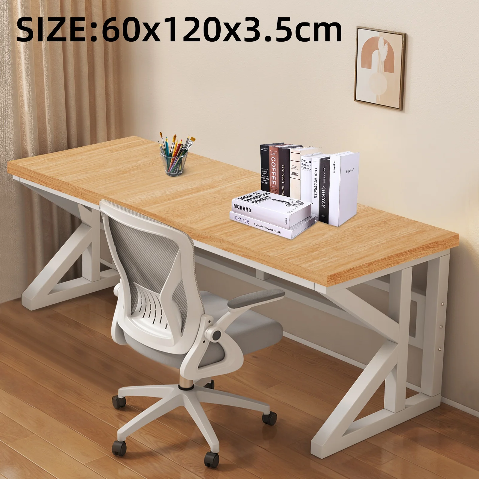 4 SIZE Plywood Tabletop For Kitchens, Living Rooms, Dining Rooms, Coffee Shops Suitable With Metal, Wood, Stone Legs 3