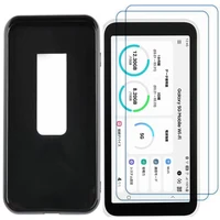 3-in-1 Soft Film+Silicone Cover For Samsung Galaxy 5G Mobile Wi-Fi SCR01 Case Non-tempered Hydraulic Soft Film 5G Mobile Wi-Fi 2