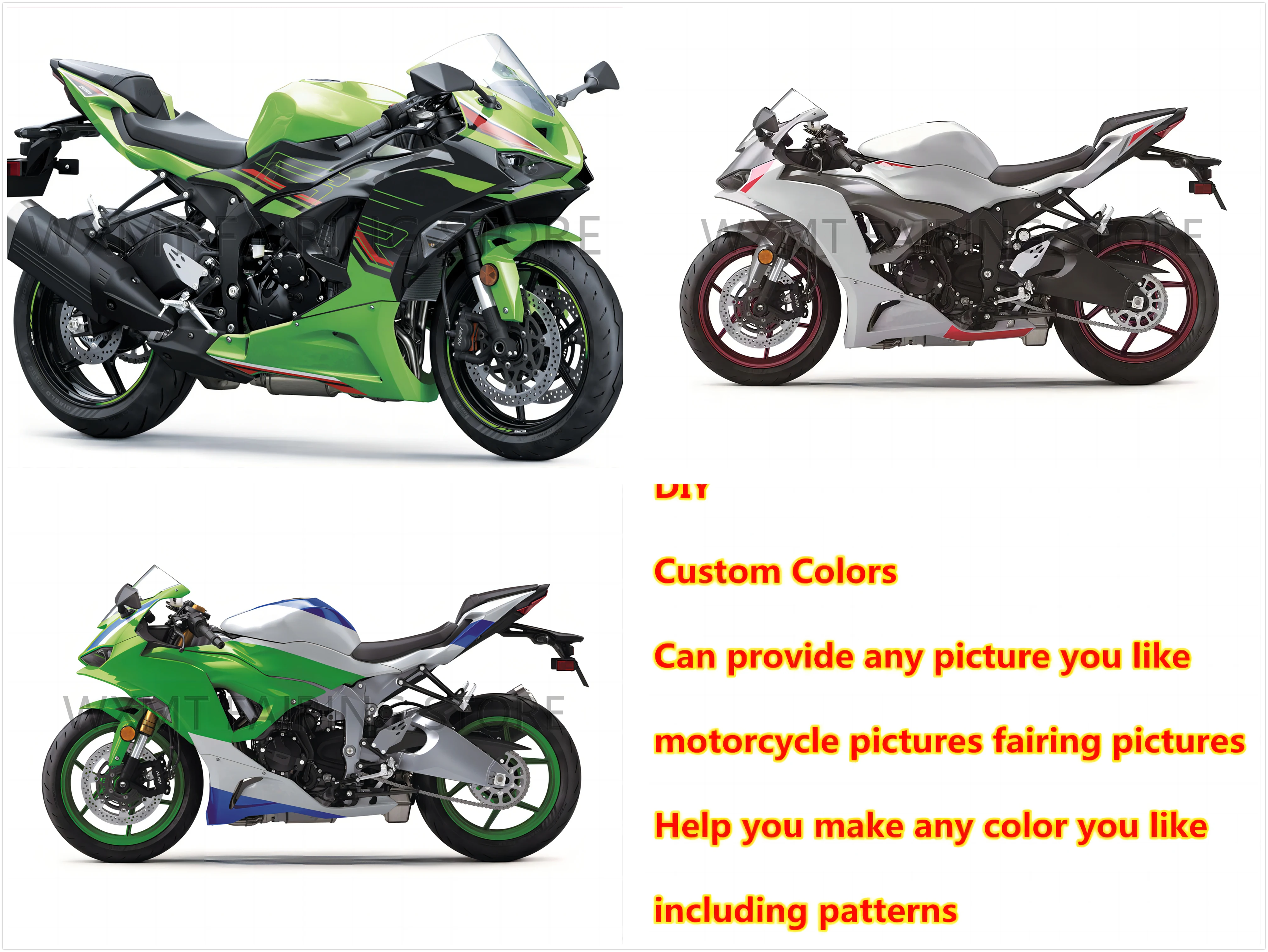

NEW ABS Motorcycle Injection mold Fairings Kit fit for Ninja ZX-6R 2024 zx-6r 636 zx6r 2024 bodywork full fairing kits