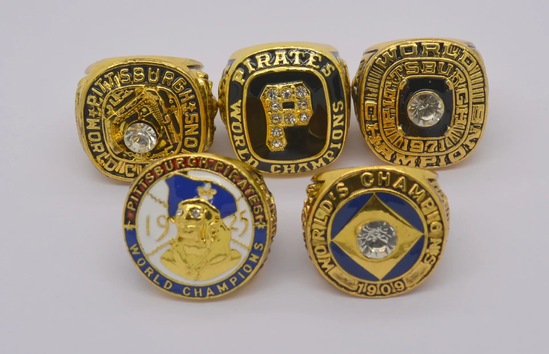 Champion Baseball And Rugby Ring Direct Sale Pittsburgh Pirates Sports Team Championship Ring Jewelry Accessories
