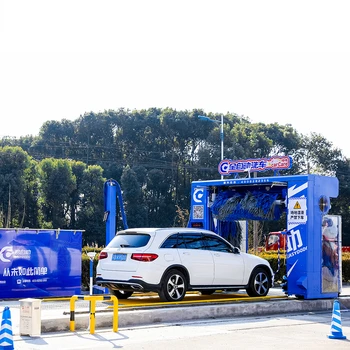 Fully Automatic Dump Car Washing Machine High Quality Cleaning Result Roll Over Car Wash Machine with Small Space - Image 3