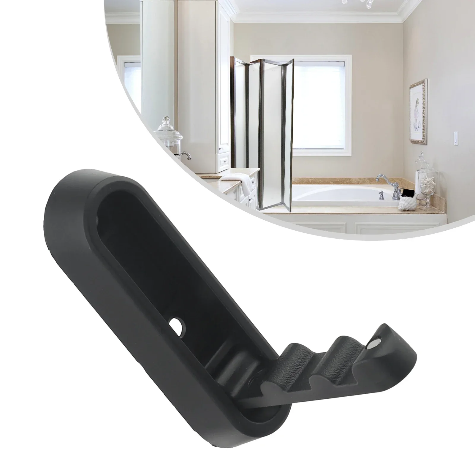 Wall Hooks Clothing Hook Cloak Folding For Bathroom Hangers Invisible Minimalist Multi-purpose Use Aluminum Alloy 2