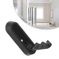 Wall Hooks Clothing Hook Cloak Folding For Bathroom Hangers Invisible Minimalist Multi-purpose Use Aluminum Alloy 2