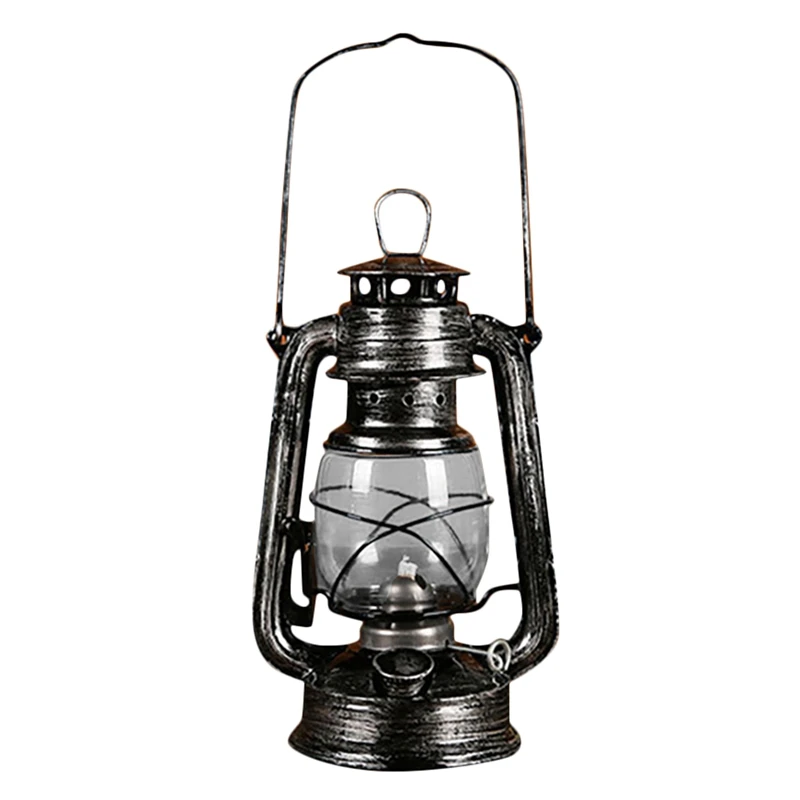 

Retro Classic Lamp Wall Light with Wick Vintage Photography Props Home Decoration for Coffee Shop Miniatures Lamp A