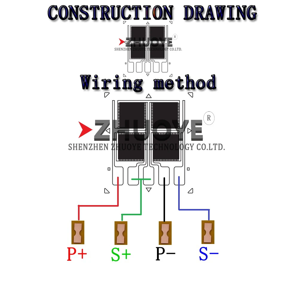 5PCS 풀 브리지 스트레인 게이지BF350-3EB-A BF1K-3EB-AWG BF120 BA120 BA350 BA1K-3EB 스트레인 게이지 고정밀 압력 센서