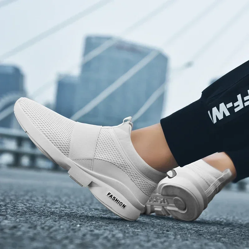Fashion Lightweight Men Sneakers Mens Casual Shoes Running Shoes Breathable Slip on Wear-resistant Men Loafers Zapatillas Hombre 6