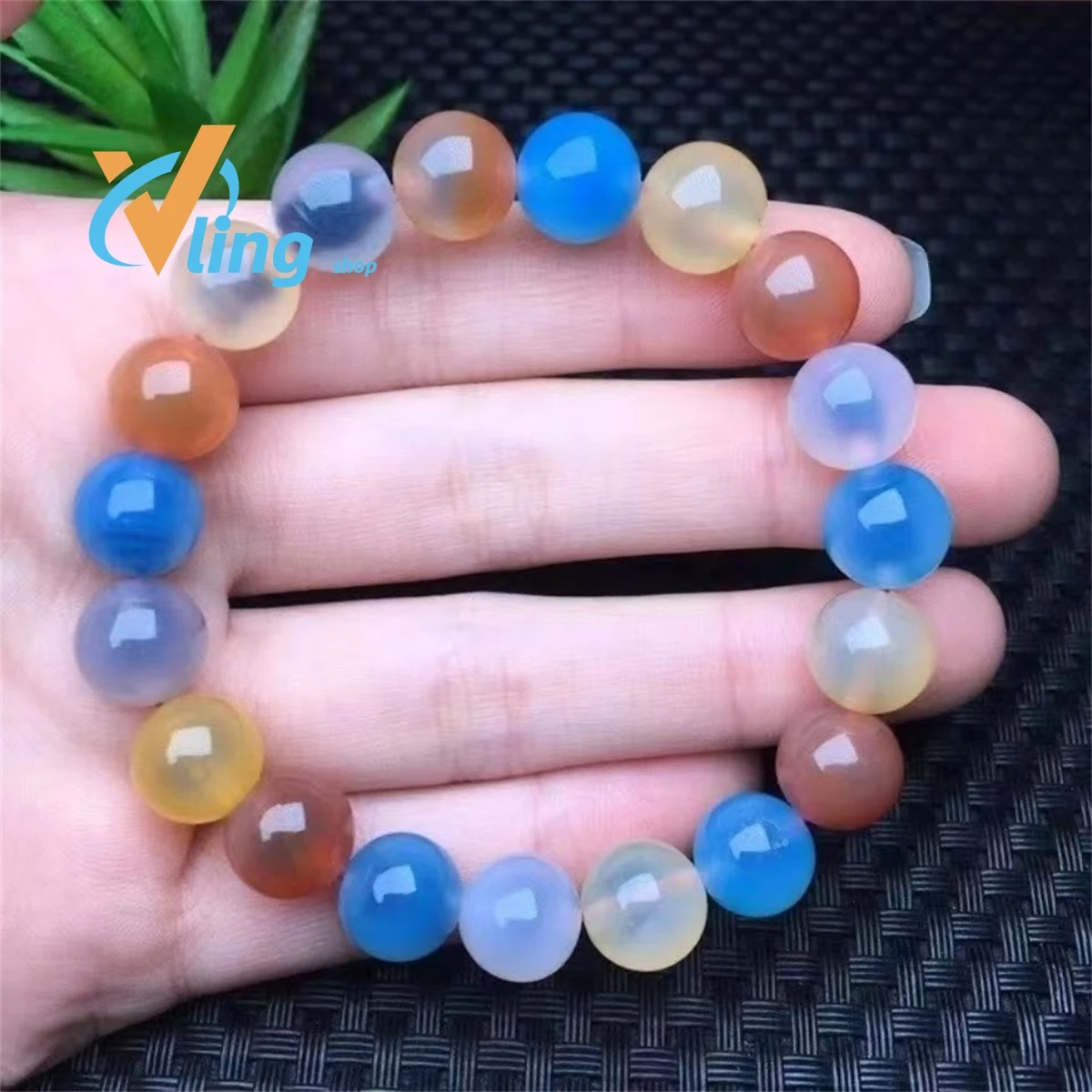 Sugar Heart Agate Bracelet Jade Simple Single-Loop Manufacturer Spot Wholesale Exquisite Fashion Women Jewelry Versatile