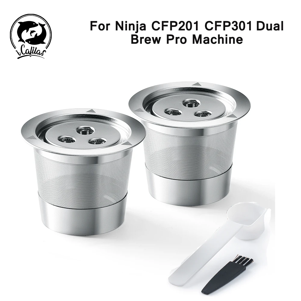 COMPARISON Ninja CFP301 VS CFP201 DualBrew PRO Coffee Maker 2 Dual