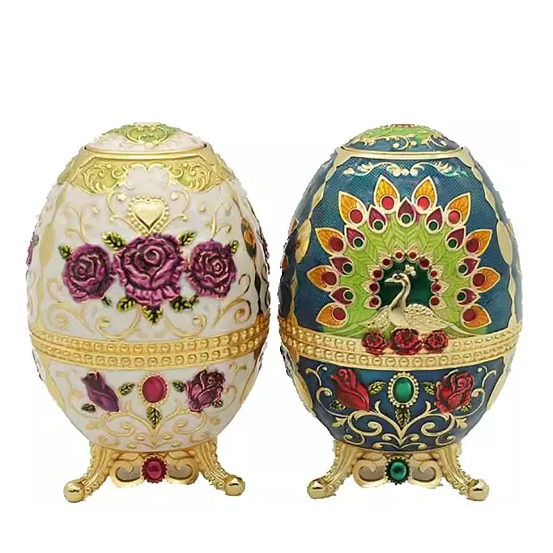 European Automatic Toothpick Holder, Metal Toothpick Box, Household Storage Decoration Ornaments, Retro Fashion