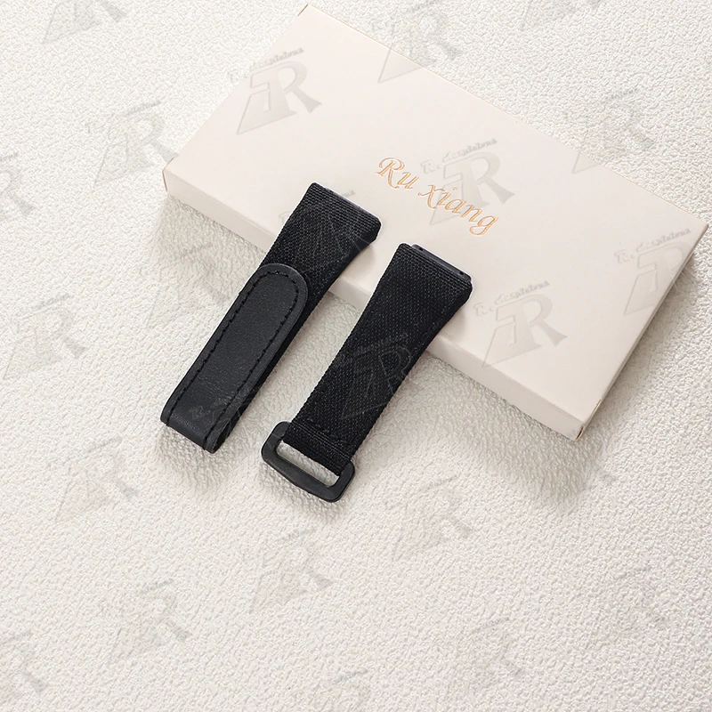 Richard Richard RM27 RM50 RM11 için naylon kordonlu saat tuval izle bilezik erkek saatler bant saat kayışı izle aracı aksesuarları