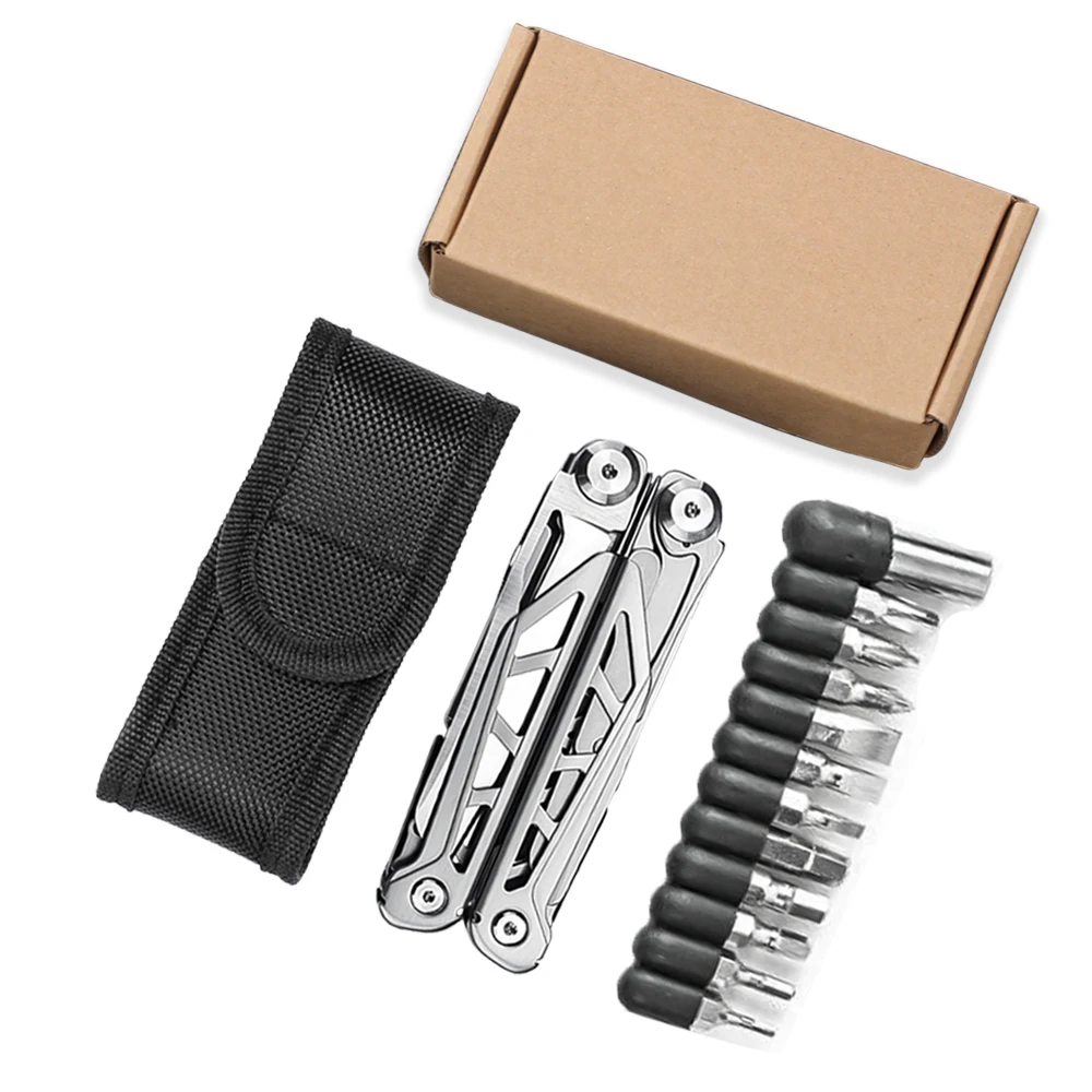 Daicamping DL6 EDC Multitools Wire Cutter Folding Knife Pliers for Outdoors
