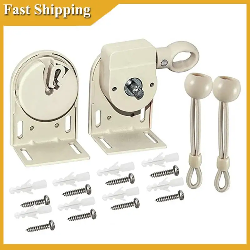 Cordless Bracket Kit, Mounting Bracket For Indoor/Outdoor Sunshade Roller Shutter Replacement Accessories