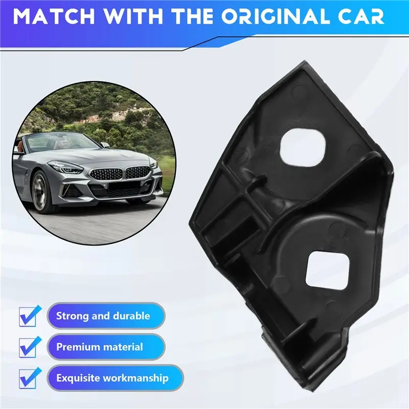 신형-자동차 외부 전면 범퍼 브래킷 BMW G29 Z4 20I 30I M40i 2019-2023 전면 외부 범퍼 장착 511188120756 오른쪽