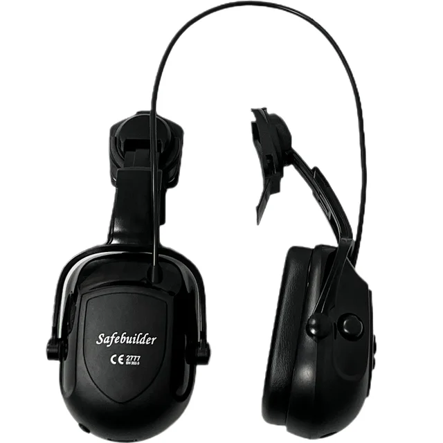 Bluetooth Cap-Mounted Earmuffs Helmet Attachable