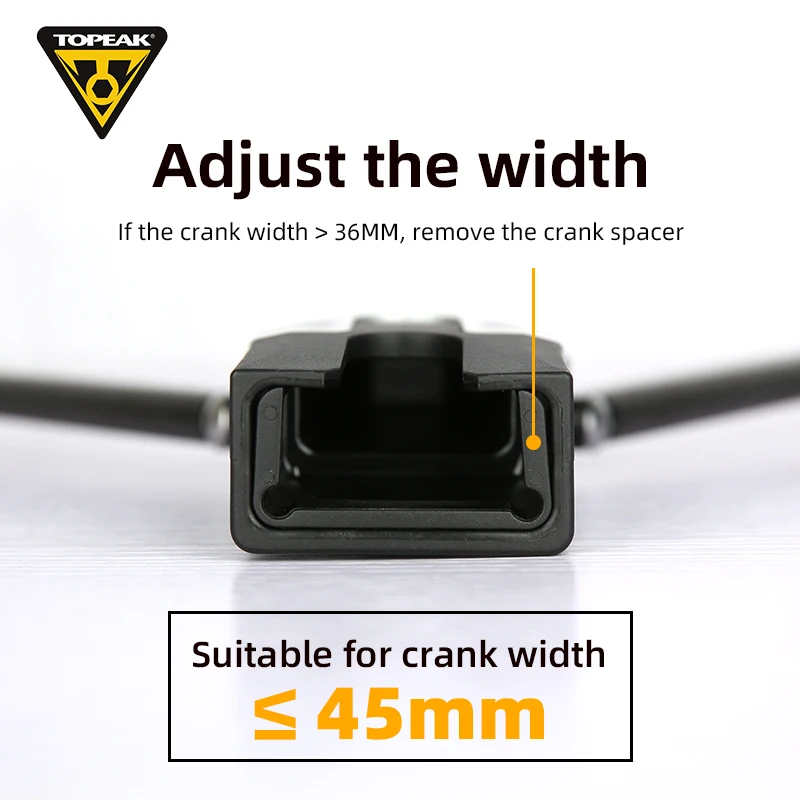 TOPEAK TW007 FlashStand FAT Bicycle Kickstand bicycle accessories bicycle kickstand bike accessories Crank Stay Bracket Stand Holder Parking Rack Adjustable Pocket Size Portable Stent