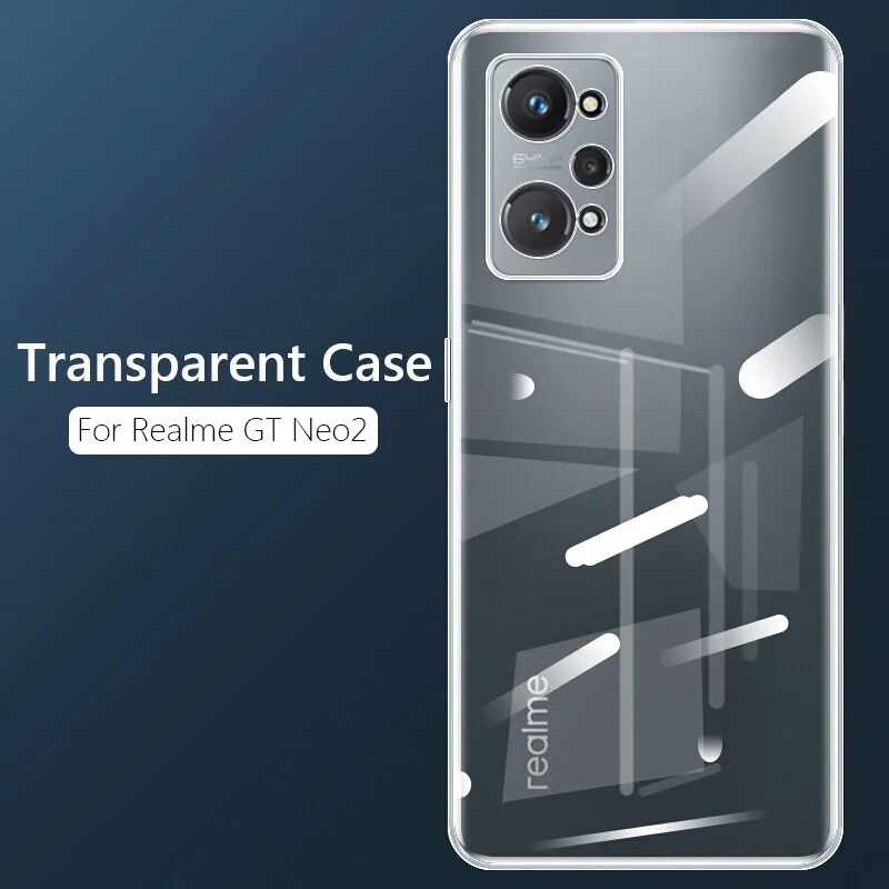 Per Realme Gt Neo 2 Custodia Sottile Morbida Tpu Trasparente Custodia Per Telefono Per Realme Gt Neo 5 Gt2 Pro Gt Neo 3T Neo 2T Neo2 Cover