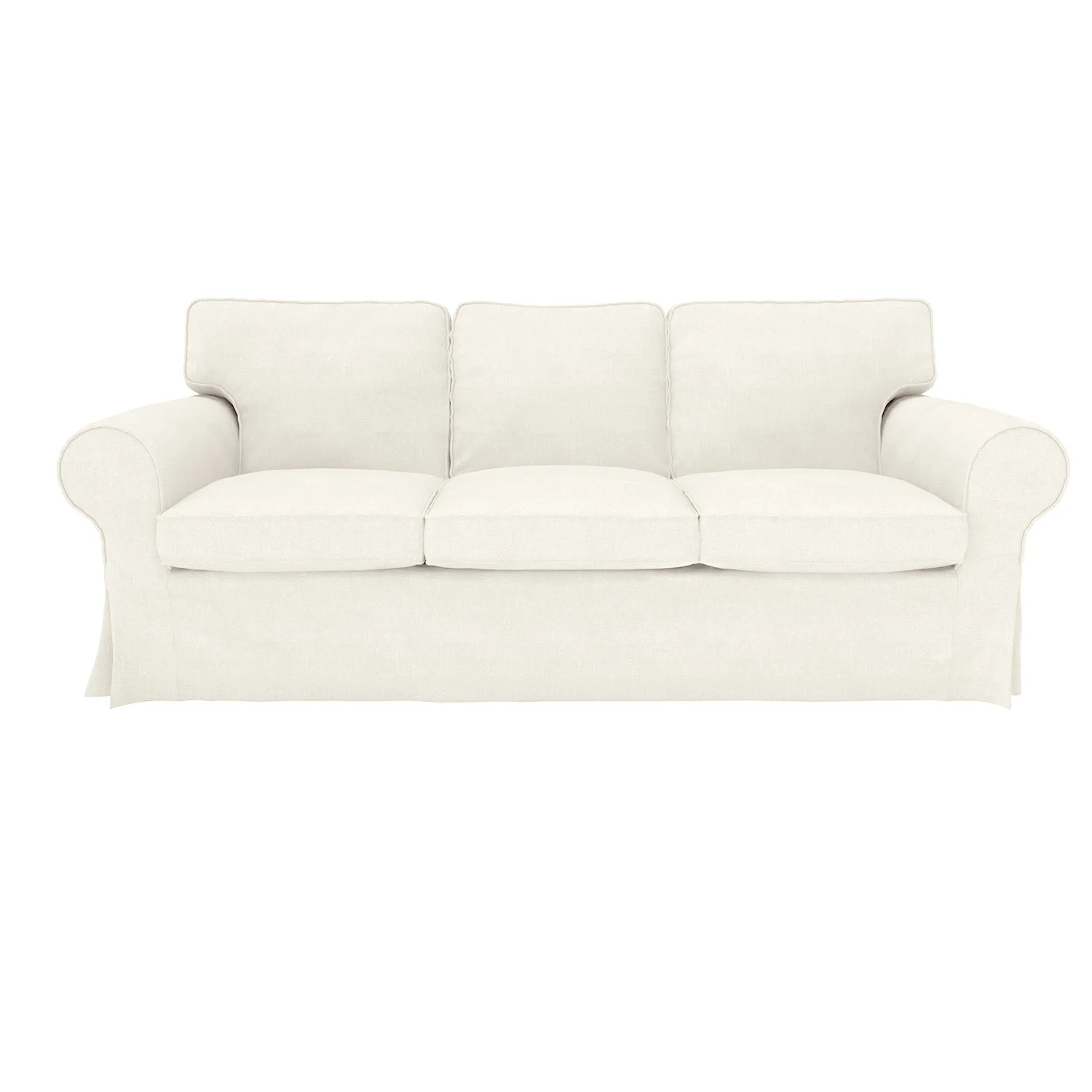 Comfort Works Copridivano Ektorp personalizzato, fodera di ricambio compatibile con IKEA Ektorp 2 posti con divano chaise