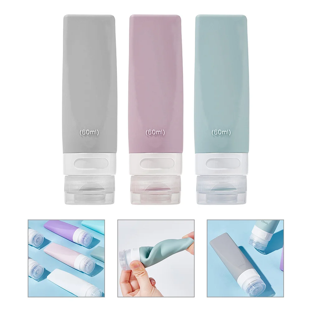 

3 шт., дорожные бутылки для жидкого мыла