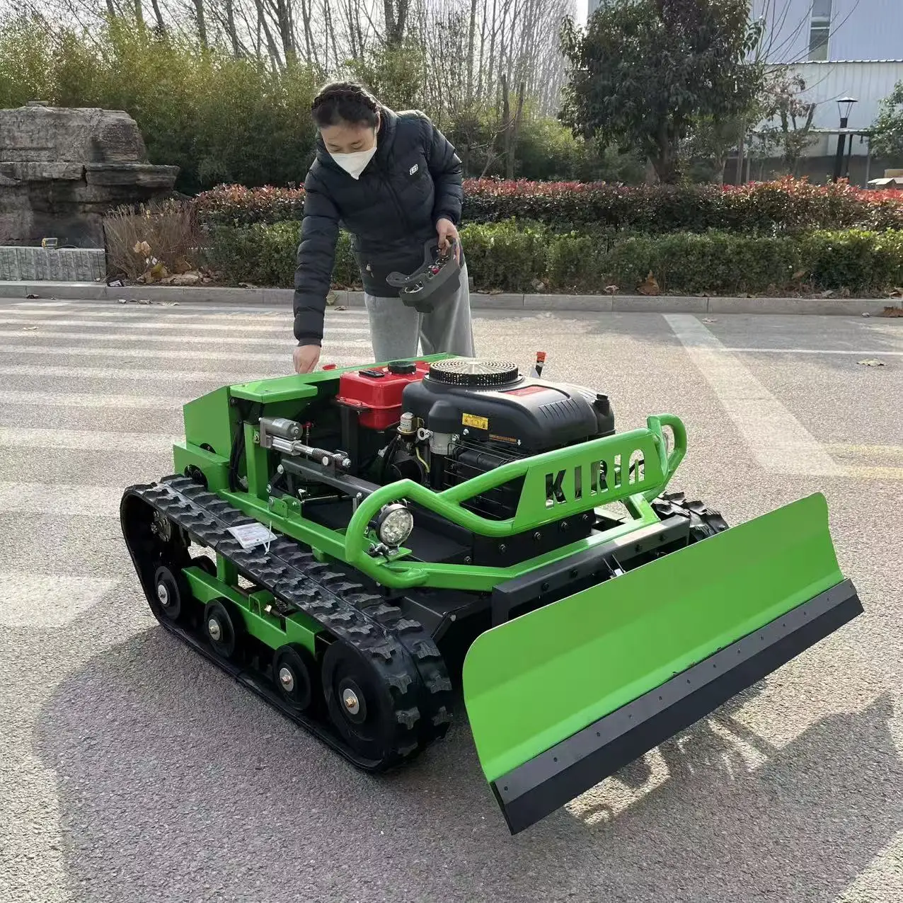 Tosaerba a Raggio Zero da 800mm, Taglio di Precisione, Alta Efficienza, Design Pratico, Controllo Personalizzato del Tosaerba - immagine 3