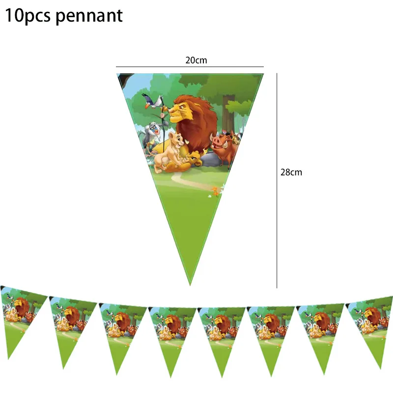 10pcs pennant