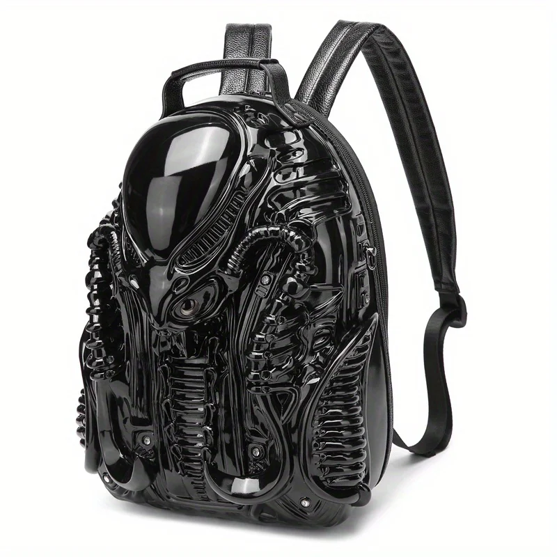 thumbnail image 1 of Mochila con personalidad de diseño creativo y único Bolso de hombro Cyberpunk Unisex, 1 of 4