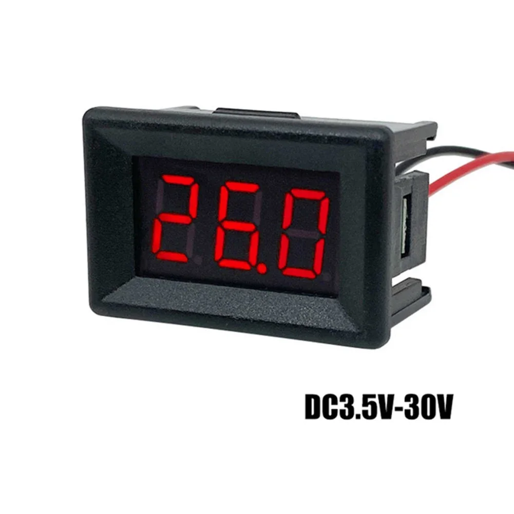 Digital LED Display Voltmeter Tester Mini Module for Automotive