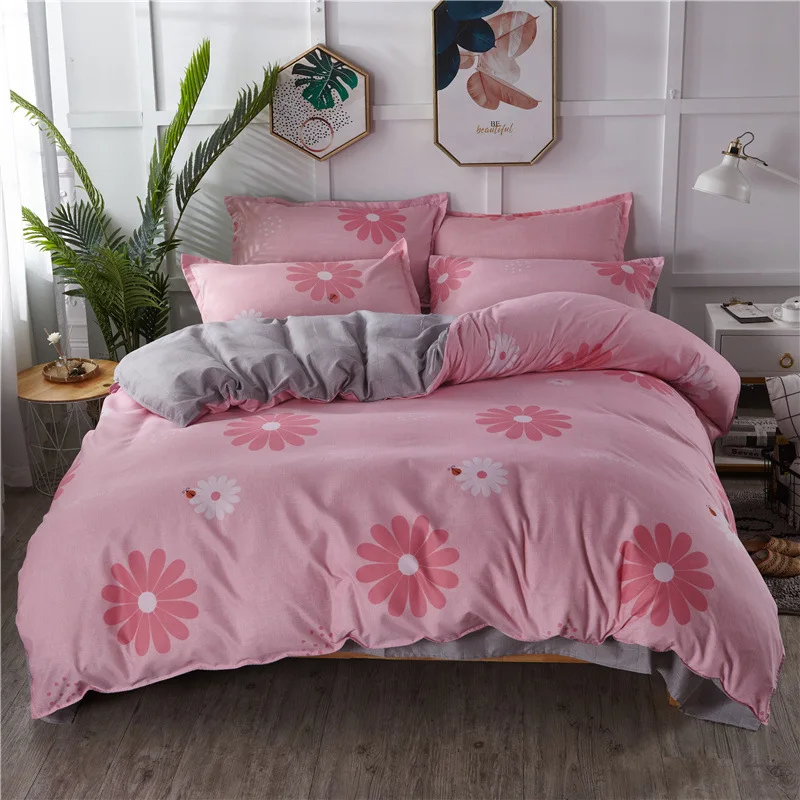 Floral Print Duvet Cover