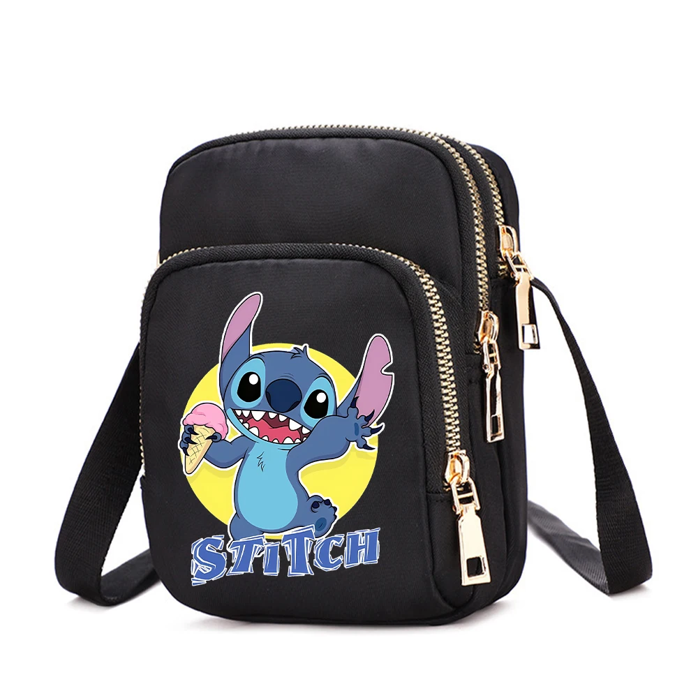 Cute Stitch Crossbody Bags for Women Kawaii Disney Cartoon Printed Bag Girls Shoulder Bag Y2K Women Handbags Birthday Gifts 6