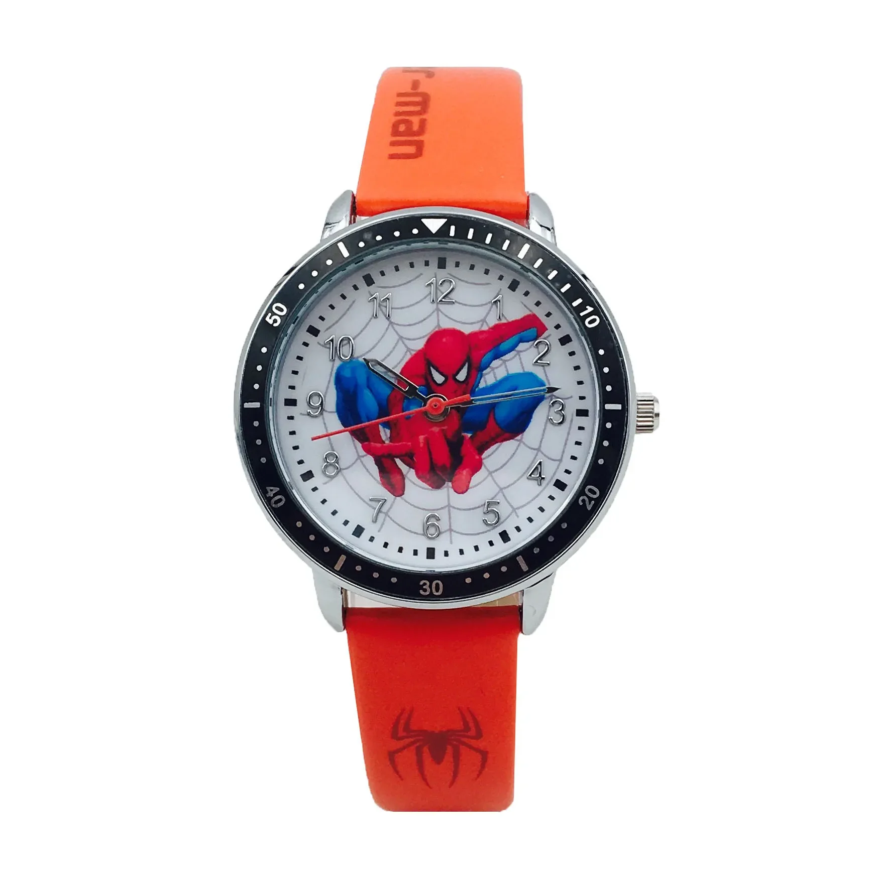 Disney vingadores homem-aranha homem de ferro hulk dos desenhos animados relógio infantil estudante à prova dwaterproof água relógio de quartzo festival presentes de aniversário brinquedos 20