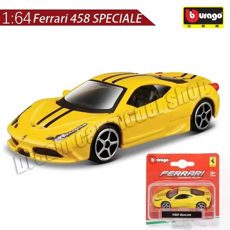 Burago 1:64 Ferrari Series SF90 488P Roma F430 F12 Alloy Car Model Children's Toys Holiday Gift Collection Car Model Wholesale 6