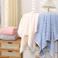מגבת קטיפה אלמוגים רכה מגבת העבה גוון קל לשפוך צבע בית מוצק בית סופג קל רך לא הוא מגבות f5f9 2