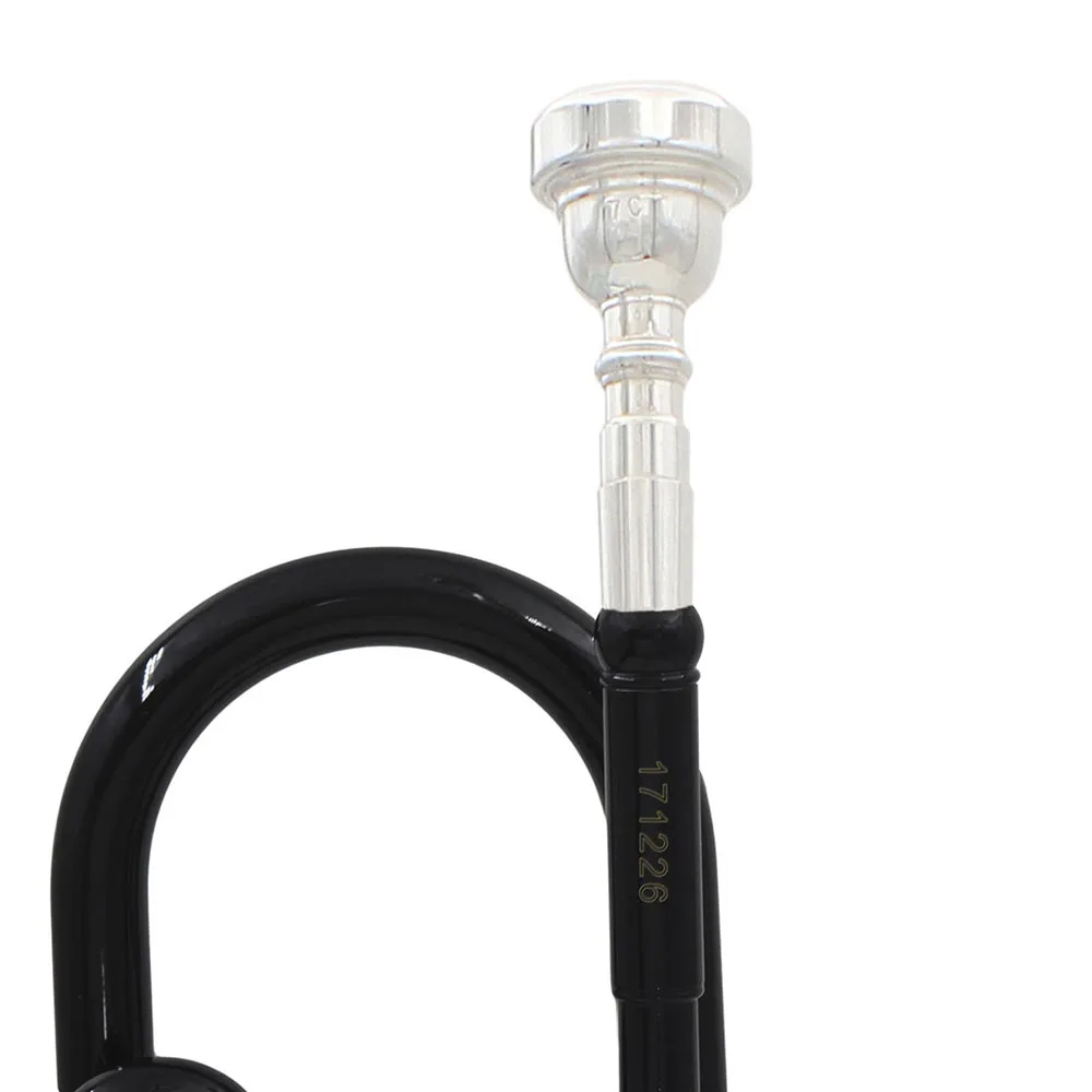 SLADE Bb Trumpet B Flat Brass Trumpet Musical Instrument Case Mouthpiece Gloves Cleaning Cloth Strap trumpet instrument