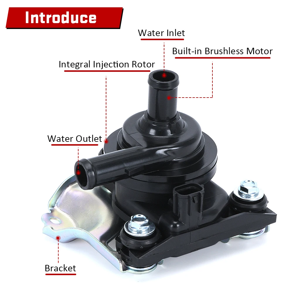 Pompa Acqua Inverter Per Toyota Prius 2004-2009 – Ricambio G9020-47031, Raffreddamento Motore Ibrido