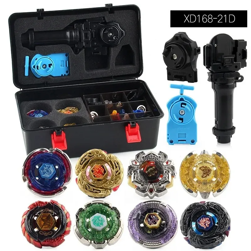 Explosions gyro bb gyro toy plus storage box set portable toolbox foam pressure small boy and girl birthday gift.