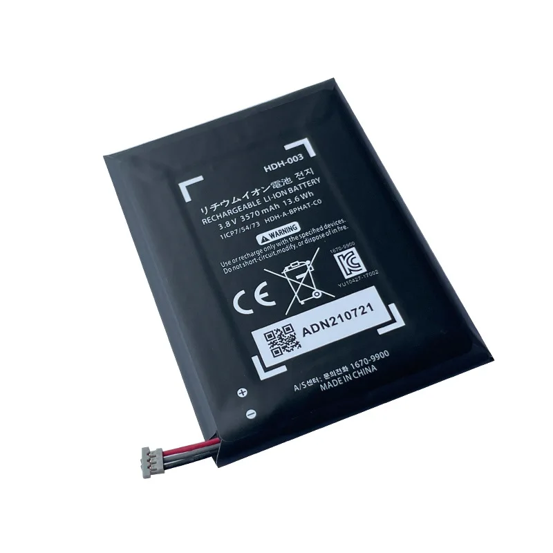 

HDH-003 HDH003 3.8V 3570mah Li-Polymer Replacement Battery for Nintendo Switch Lite HDH-001 Gamepad Controller Batteries