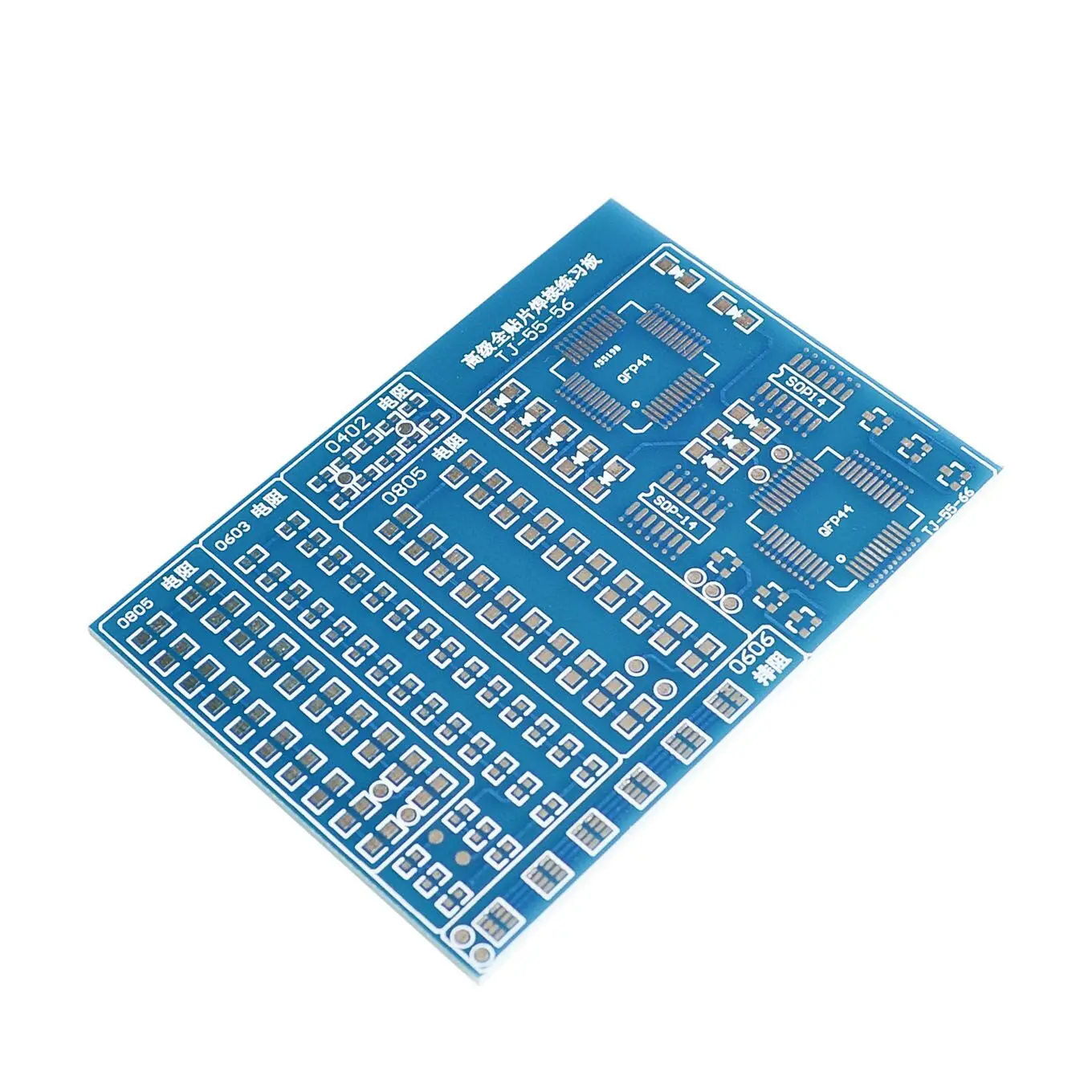 1kit SMT SMD Component Welding Practice Board saldatura Kit fai da te Resitor diodo Transistor avvio apprendimento elettronico - immagine 3