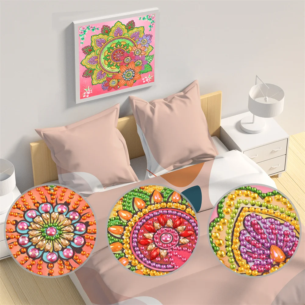 5D DIY Special Diamond Painting Floral Animal Mandala Diamond Art Embroidery Mosaic Decoration