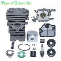 40Mm Cylinder Piston Carburetor Kit For Husqvarna 142 141 137 136 Chainsaw 1