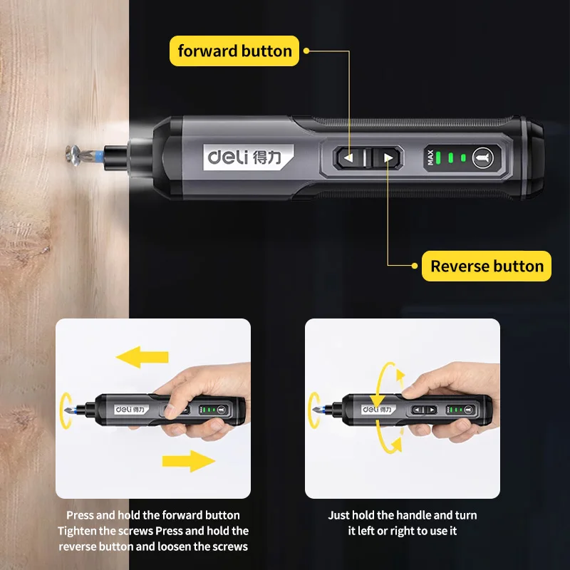 Mini Electric Screwdriver Set USB Rechargeable 2000mah Adjustment Power Dril Multi-function Disassembly Torque Repair Tools Kit 5