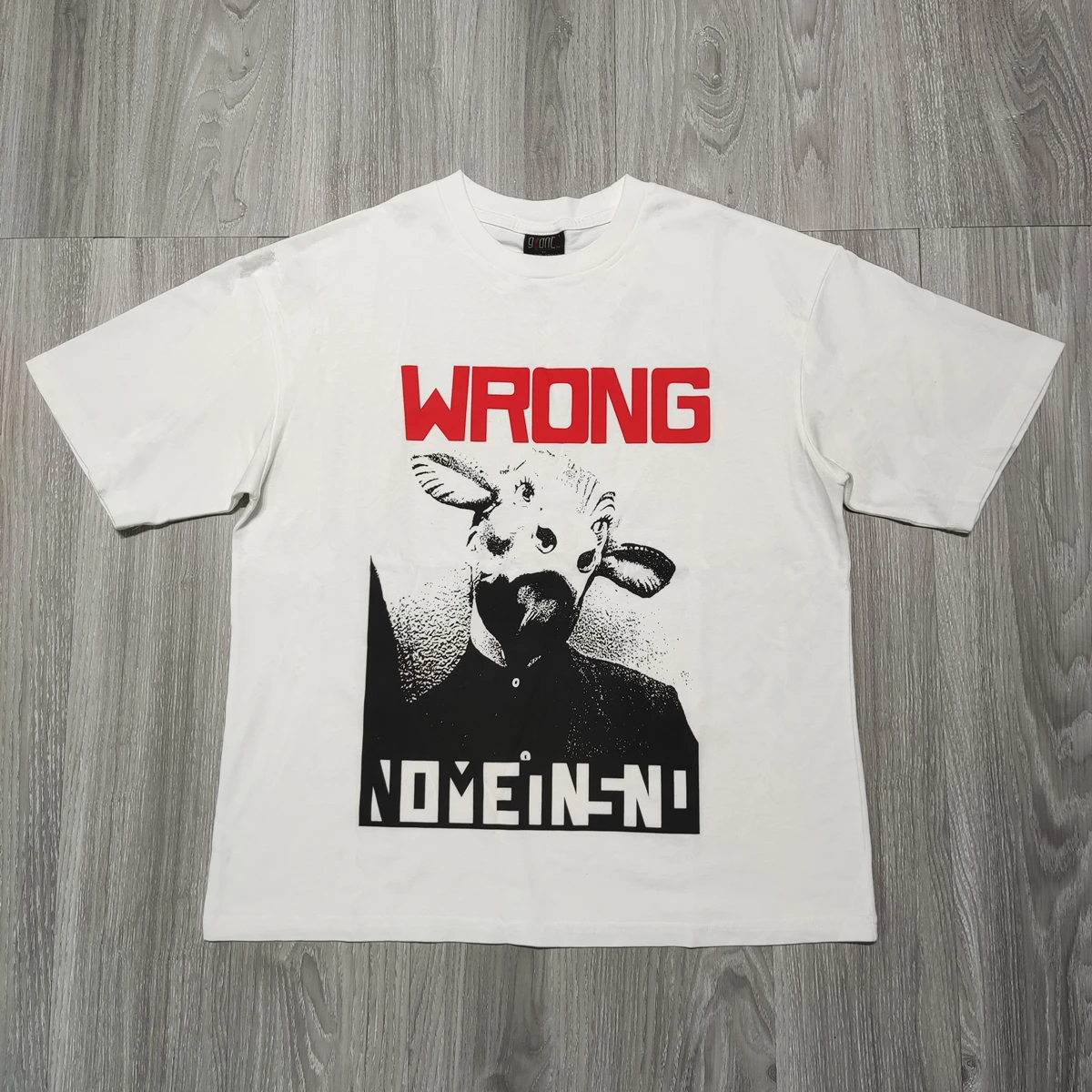 

Cooocoll Fashion Nomeansno Vintage Band Streetwear Graphics 100% Cotton Tee Loose Tee Tops Clothing HipHop T Shirt For Men
