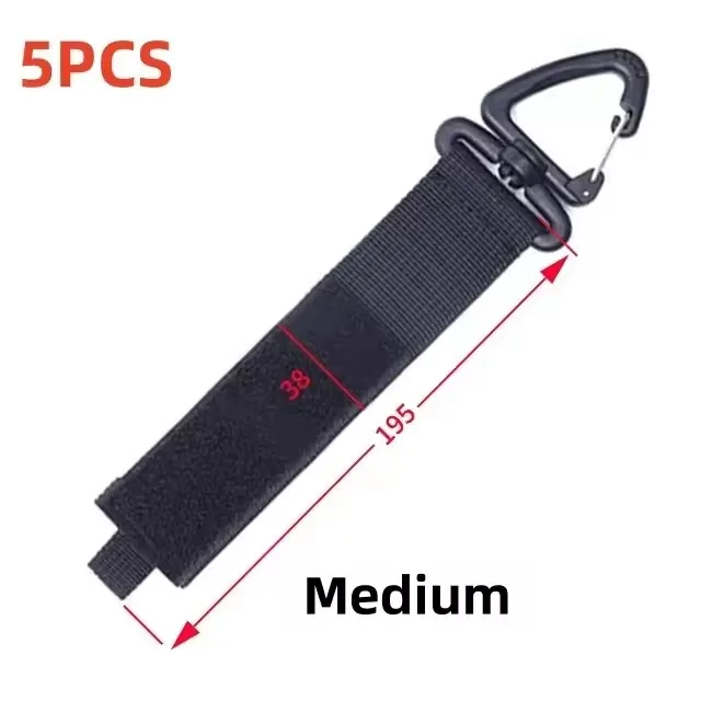 Rotating Buckle Cord Organizer Holder - Nylon Strap for Cable and Hose Management