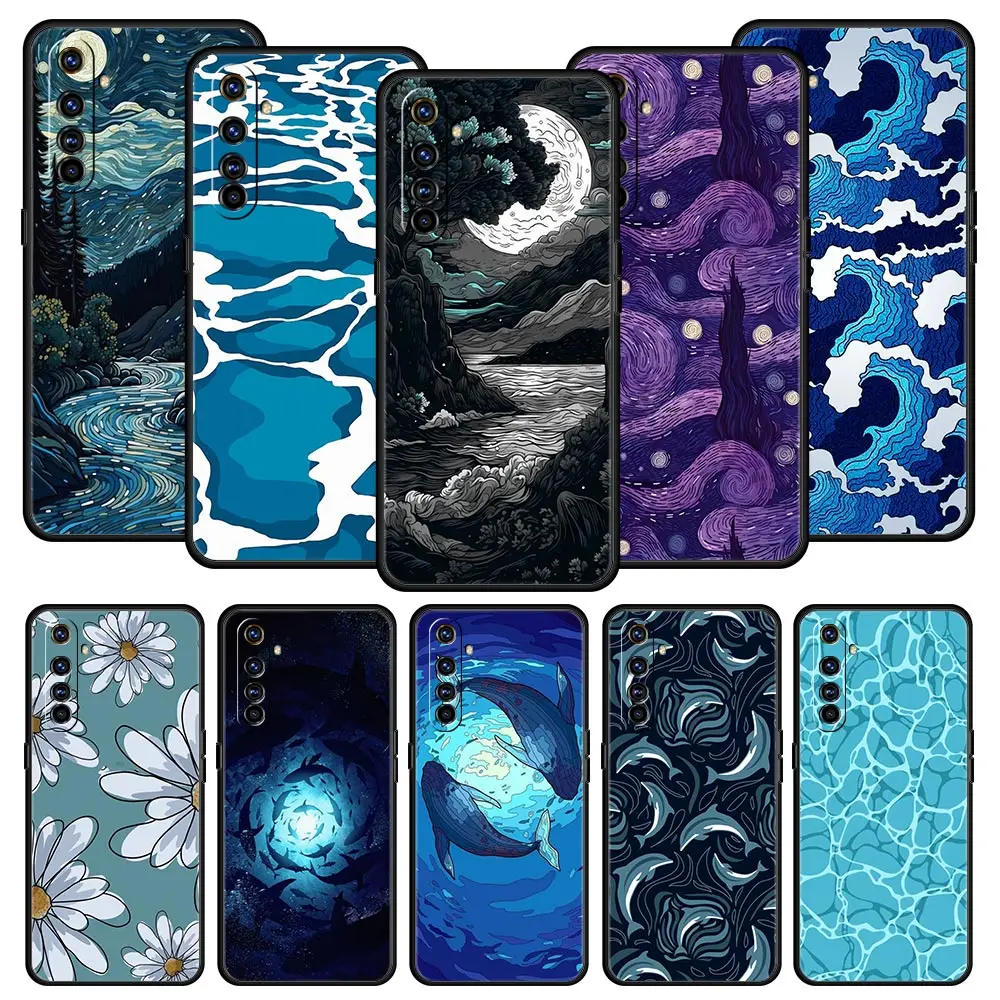 Playful Cartoon Print Soft Phone Case