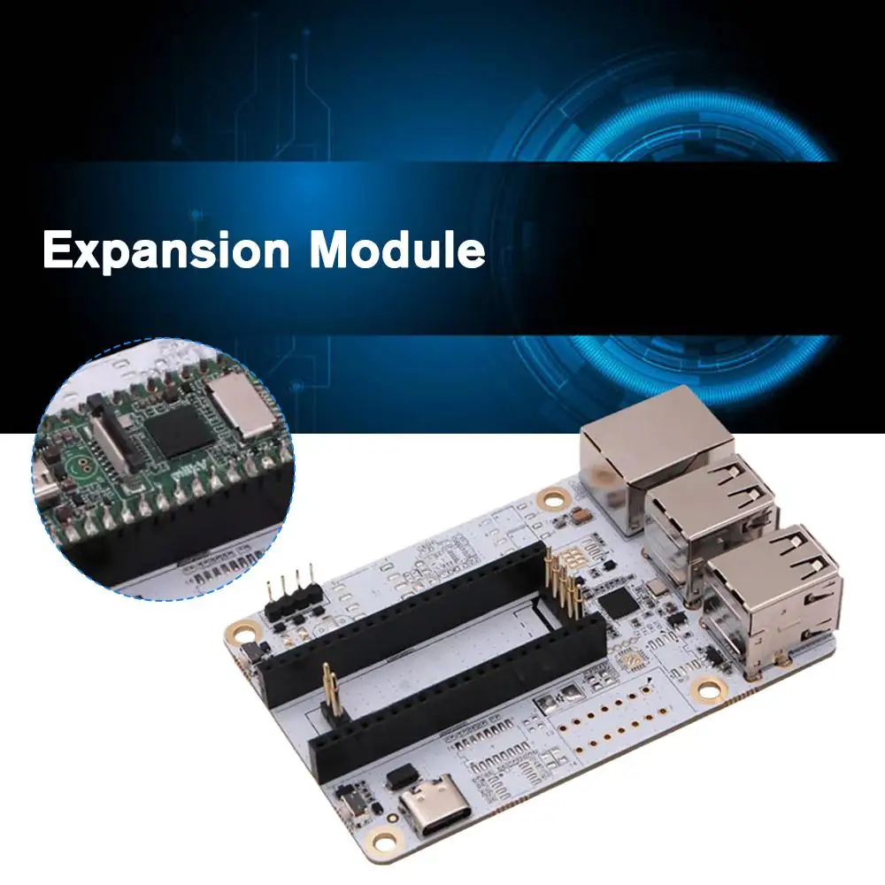 

For Milk V Io Board Iob Expansion Module For Milk-v Linux Board With Rj45 Ethernet Usb Hub C0n3