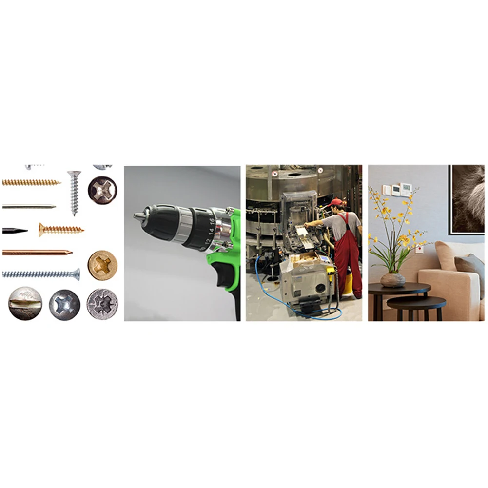 

Copper-colored Screwdriver Bits Double Head PH2 50-300mm Screwdriver Bit Electric Cross High Hardness High-speed Drill